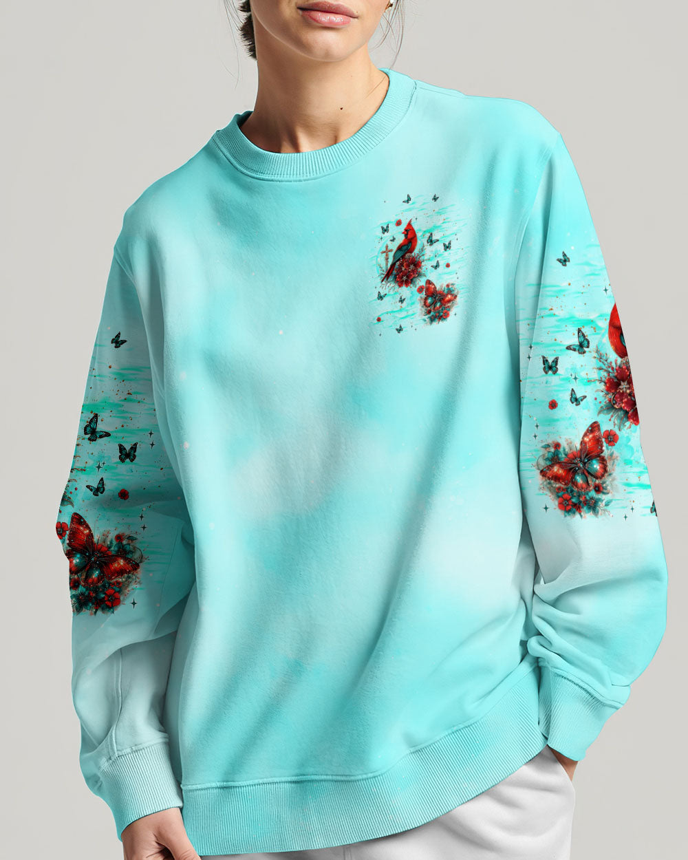 When Cardinals Appear Angels Are Near Women's All Over Print Shirt - Tlnt0612242