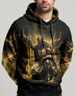 Let Your Faith Be Bigger Than Your Fear Warrior  Men's All Over Print Shirt  - Tlnt0704263