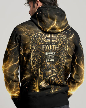 Let Your Faith Be Bigger Than Your Fear Warrior  Men's All Over Print Shirt  - Tlnt0704263