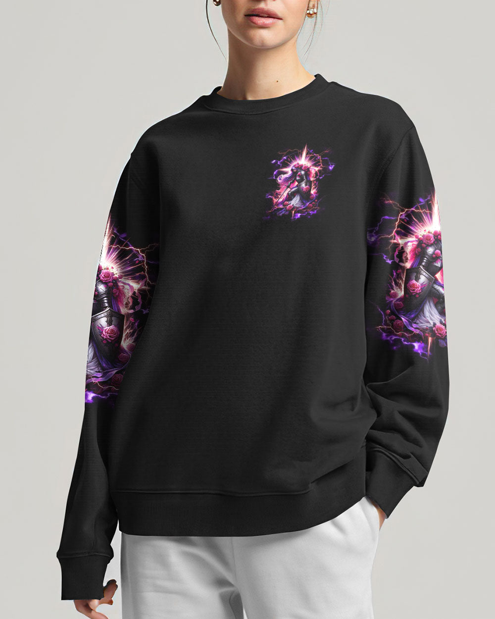 A Warrior Of Christ Women's All Over Print Shirt - Tlnt0801243
