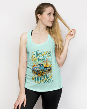 Jesus Take The Wheel Women's All Over Print Shirt - Tlnt0803243