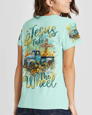 Jesus Take The Wheel Women's All Over Print Shirt - Tlnt0803243