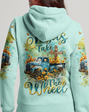 Jesus Take The Wheel Women's All Over Print Shirt - Tlnt0803243