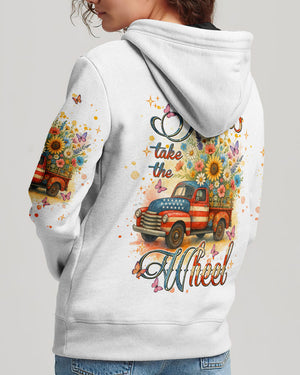 Jesus Take The Wheel Women's All Over Print Shirt  - Tlnt0905252
