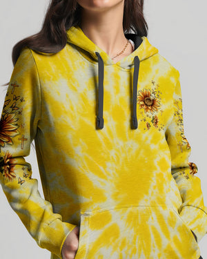 Walk By Faith Sunflower Women's All Over Print Shirt  - Tlnt0906252