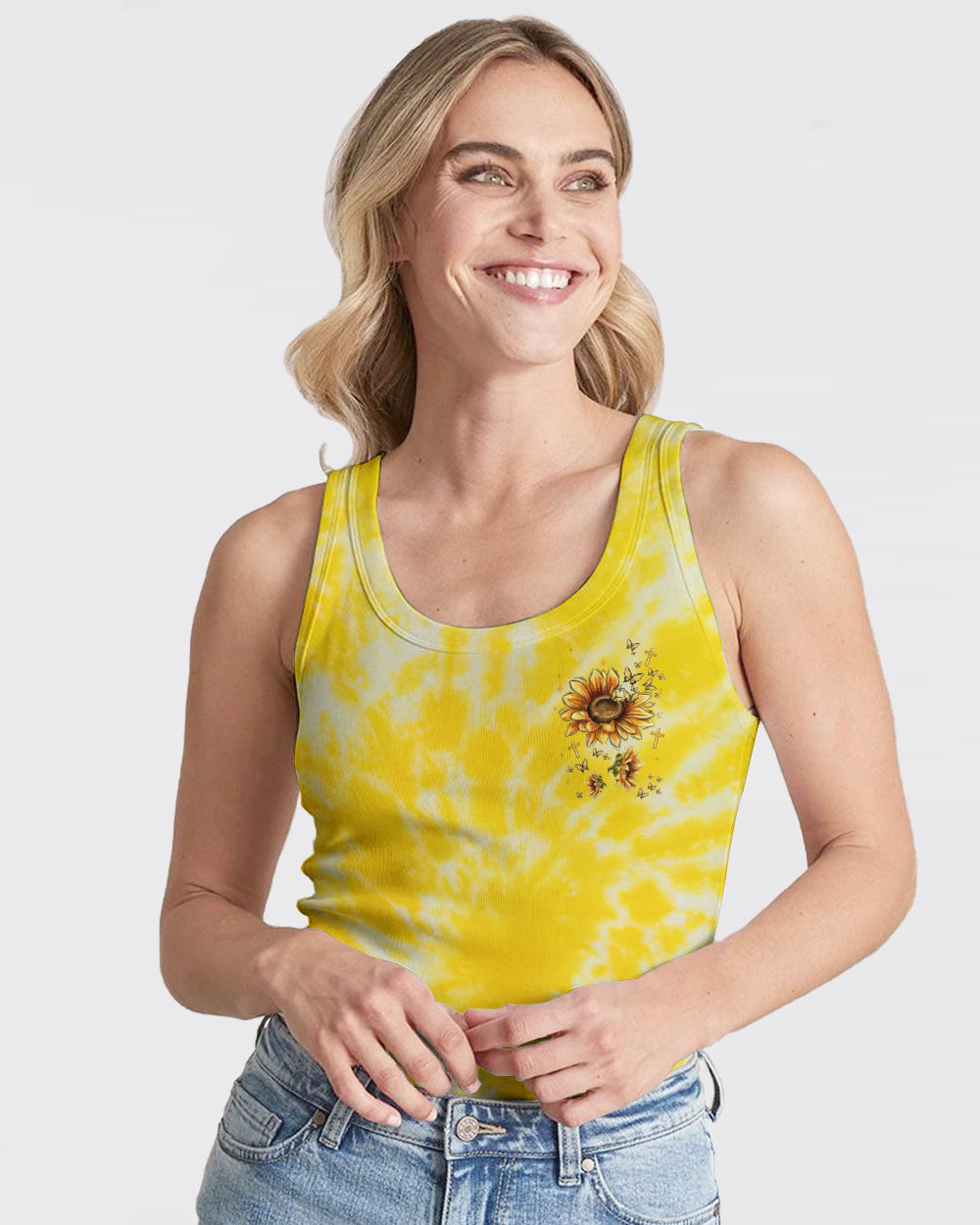 Walk By Faith Sunflower Women's All Over Print Shirt  - Tlnt0906252