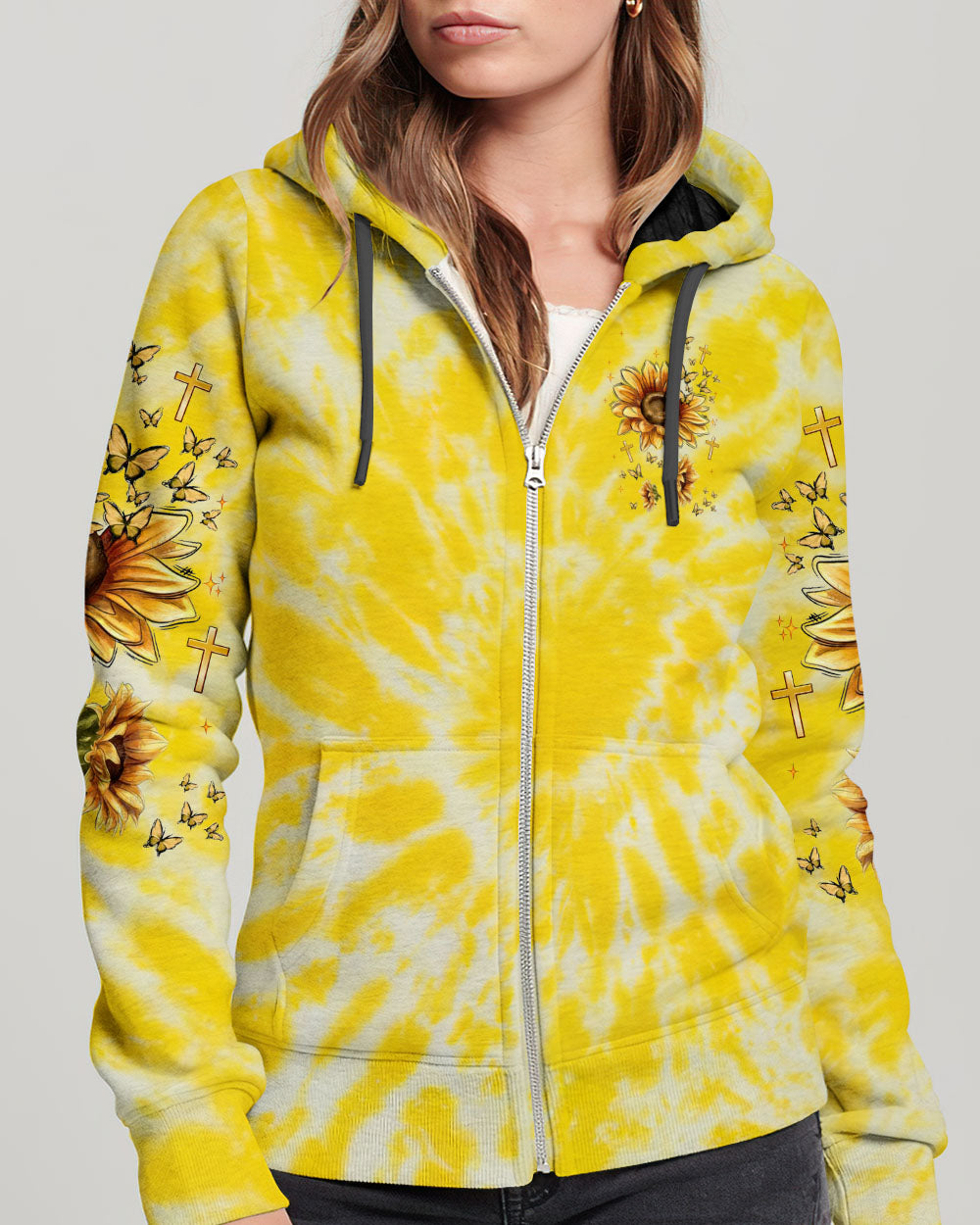 Walk By Faith Sunflower Women's All Over Print Shirt  - Tlnt0906252