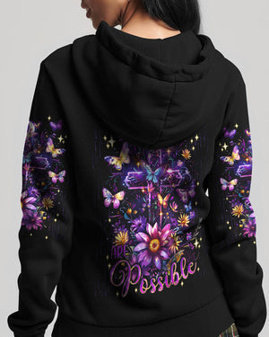 With God All Things Are Possible  Women's All Over Print Shirt - Tlnt0912244