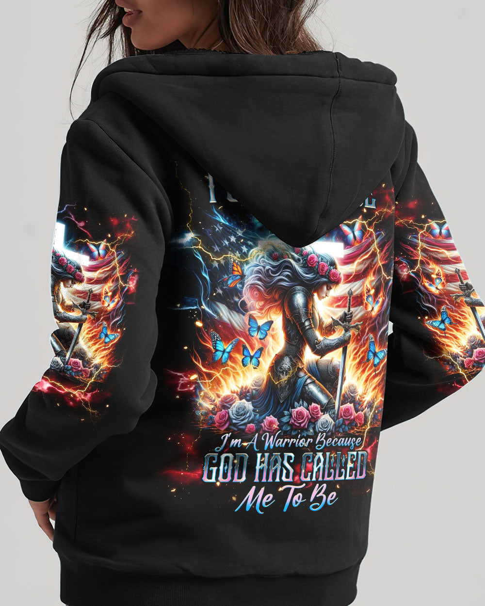 I'm A Warrior Because God Has Called Me To Be Women's All Over Print Shirt - Tlnt1006242