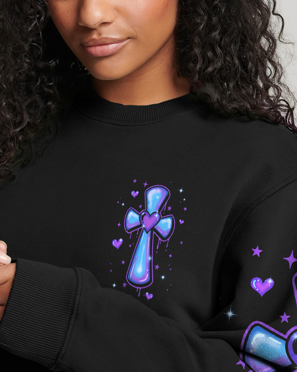 I Can Do All Things Through Christ Neon Women's All Over Print Shirt - Tlnt1007262