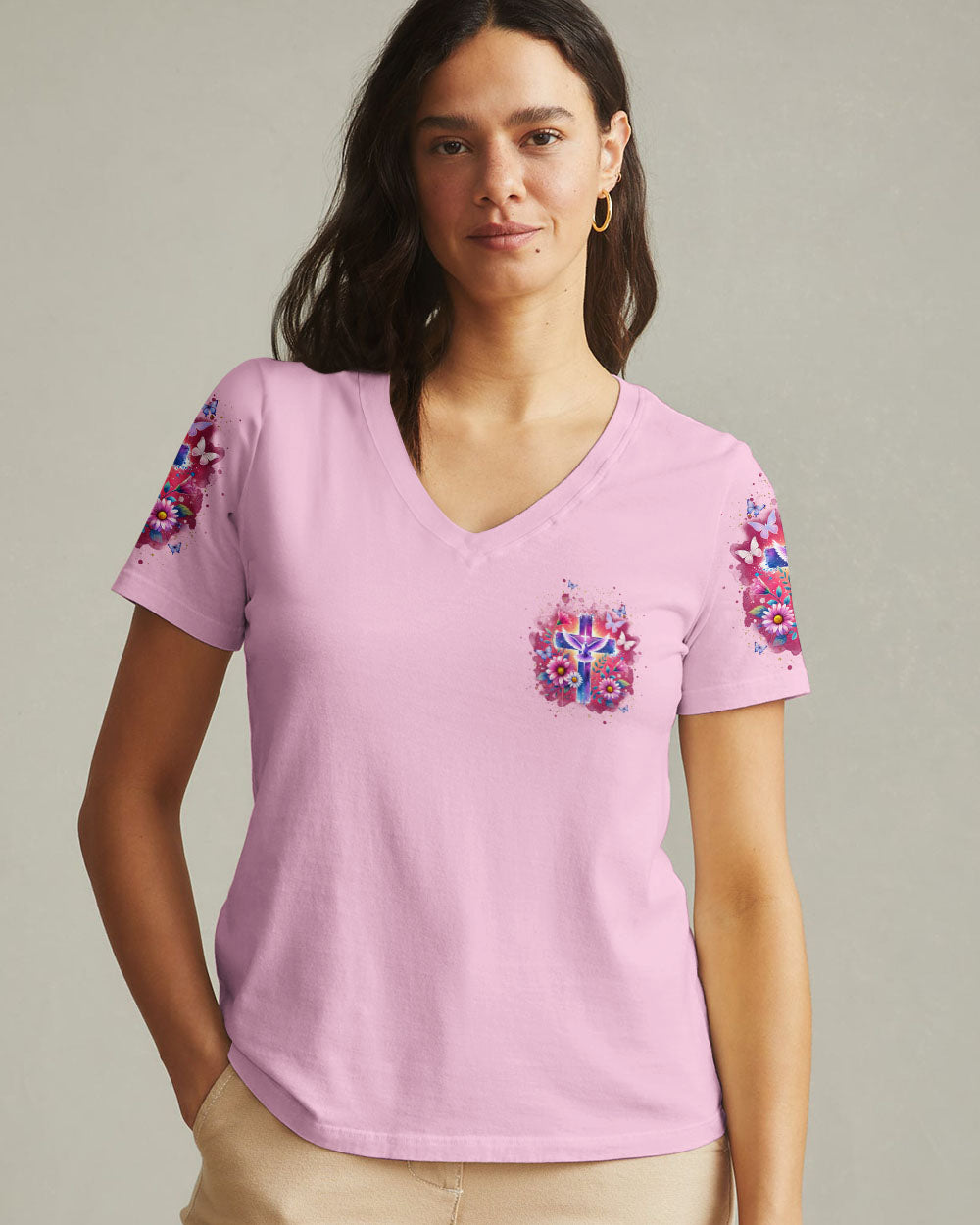 With God All Things Are Possible Women's All Over Print Shirt - Tlnt1009244