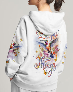 Delight In The Little Things Hummingbird Women's All Over Print Shirt - Tlnt1101243