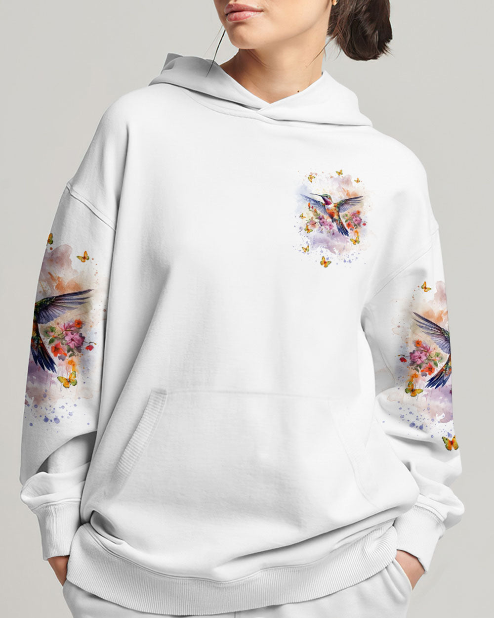 Delight In The Little Things Hummingbird Women's All Over Print Shirt - Tlnt1101243