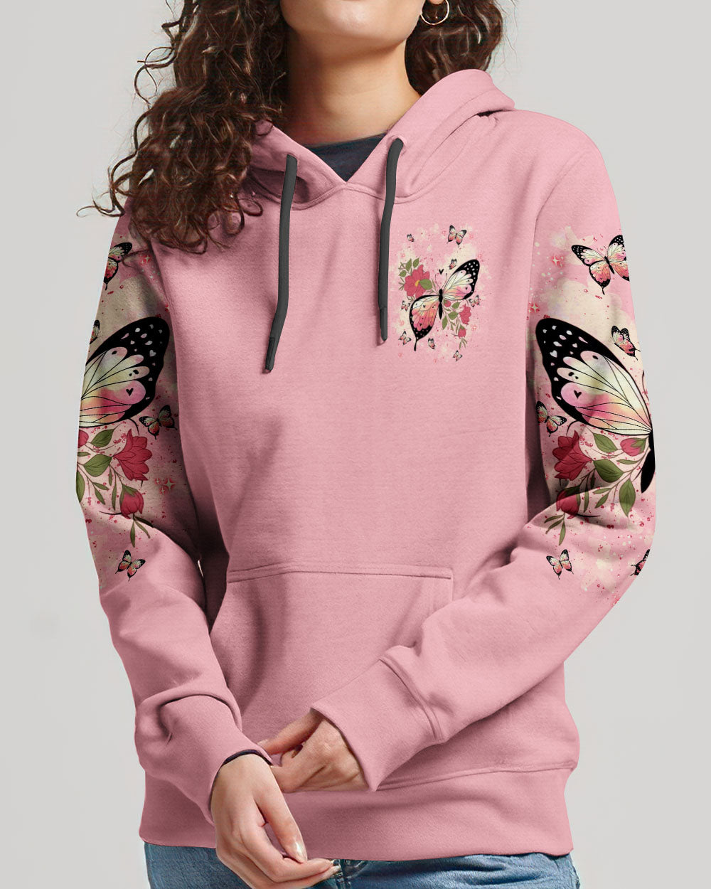 He Restores My Soul Butterfly Women's All Over Print Shirt - Tlnt1102252