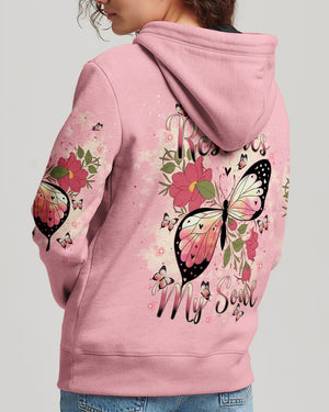 He Restores My Soul Butterfly Women's All Over Print Shirt - Tlnt1102252