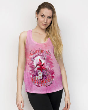 Cardinals Appear When Angels Are Near Women's All Over Print Shirt  - Tlnt1203251