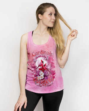 Cardinals Appear When Angels Are Near Women's All Over Print Shirt  - Tlnt1203251