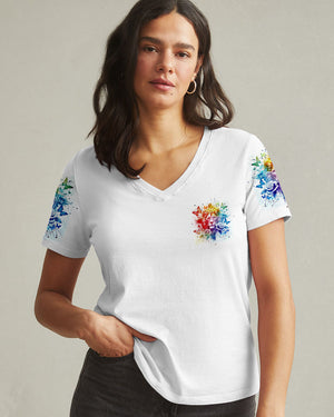 Jesus Dropped The Charges Lion Women's All Over Print Shirt - Tlnt1109245