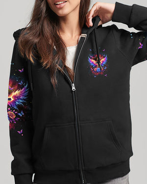 The Joy Of The Lord Cross Wings Women's All Over Print Shirt - Tlnt1206241