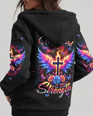 The Joy Of The Lord Cross Wings Women's All Over Print Shirt - Tlnt1206241
