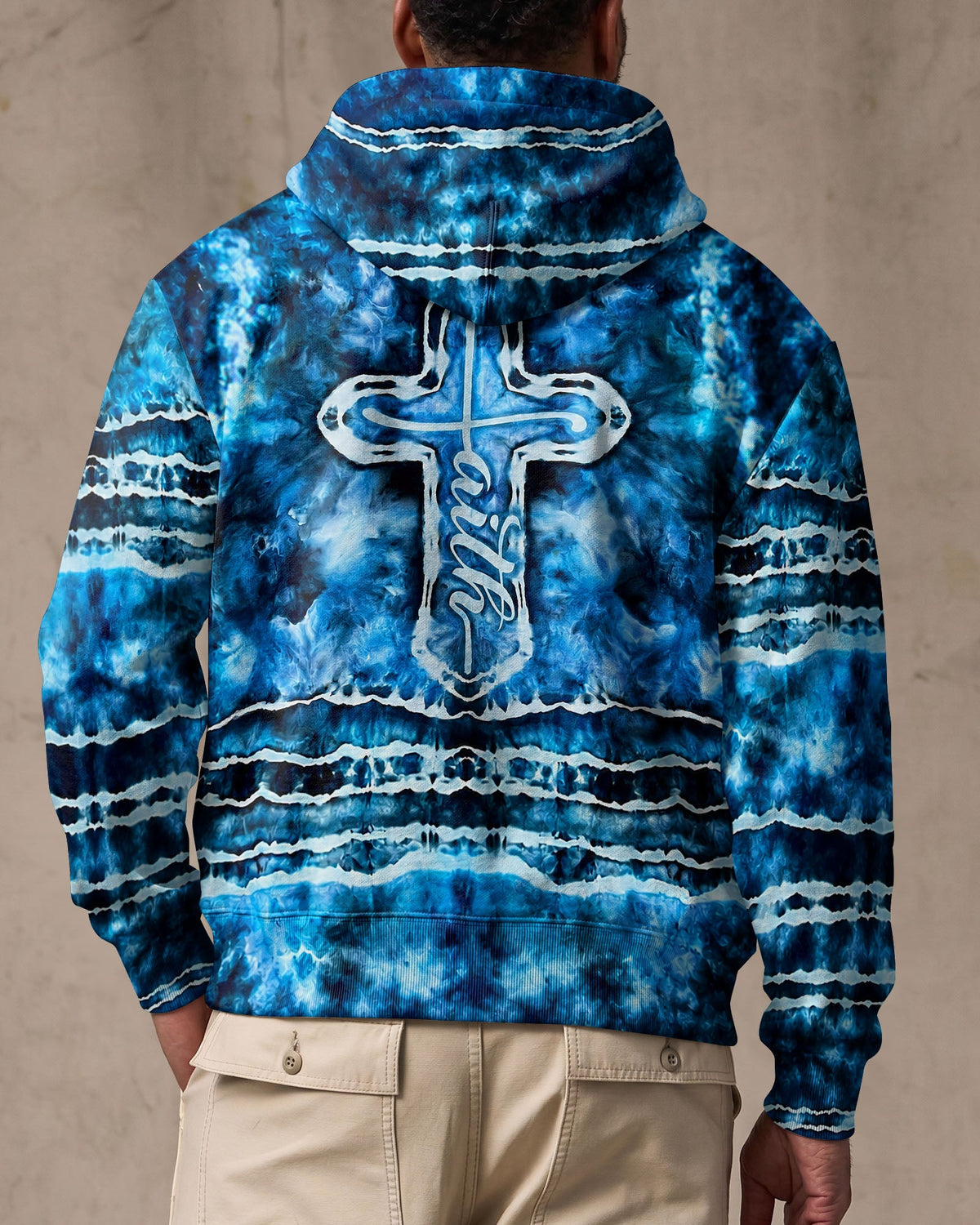 Faith Cross Burst Men's All Over Print Shirt - Tlnt1206264