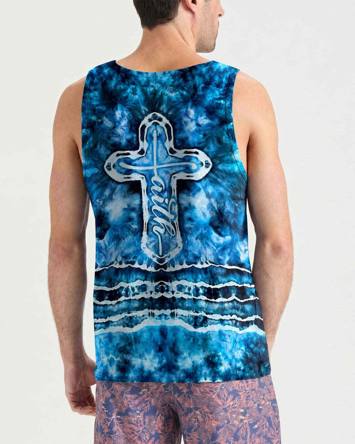 Faith Cross Burst Men's All Over Print Shirt - Tlnt1206264