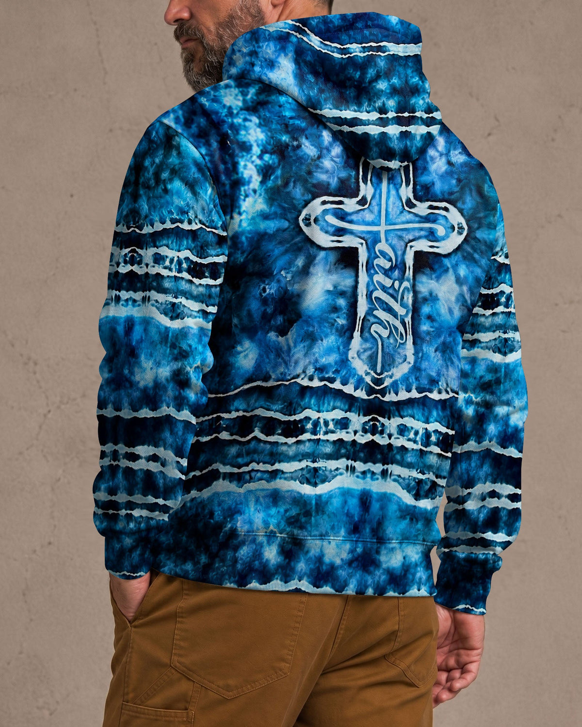 Faith Cross Burst Men's All Over Print Shirt - Tlnt1206264
