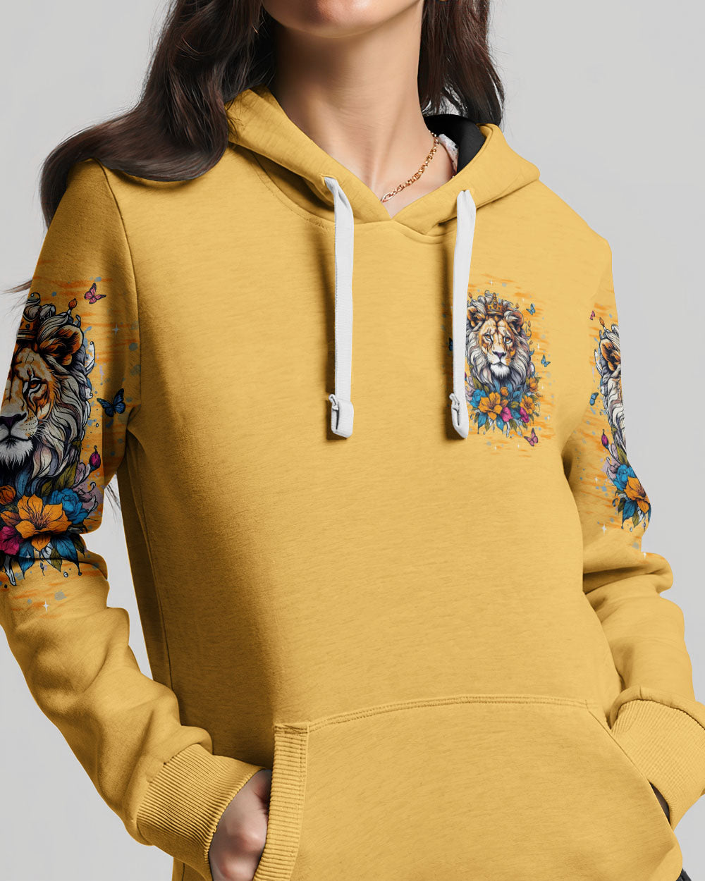Blessed By God Lion Women's All Over Print Shirt - Tlnt1212251