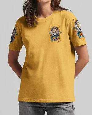 Blessed By God Lion Women's All Over Print Shirt - Tlnt1212251