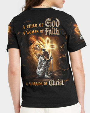 A Child Of God A Woman Of Faith Women's All Over Print Shirt  - Tlnt1301253