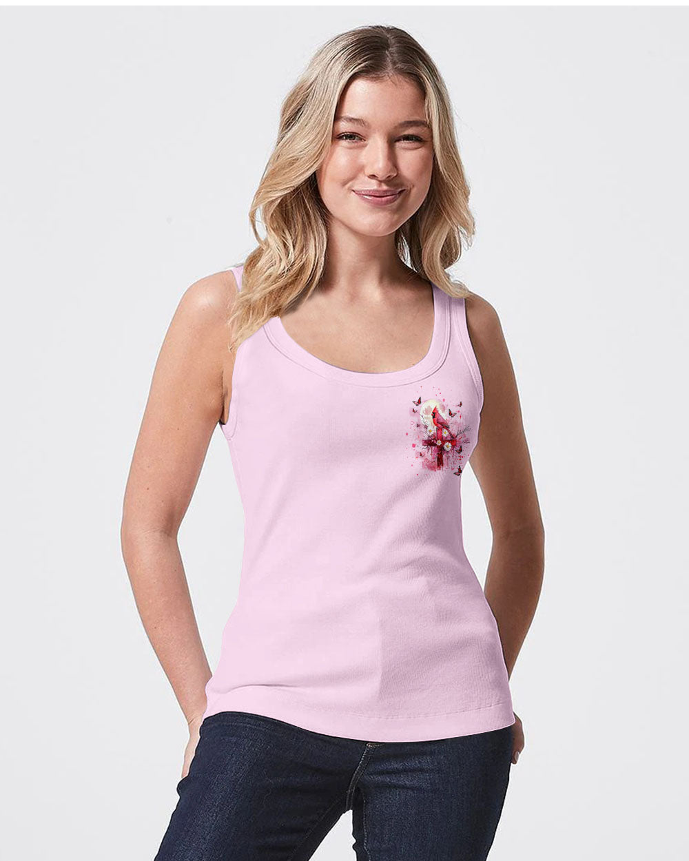 I Believe There Are Angels Among Us Cardinal Women's All Over Print Shirt    - Tlnt1303252