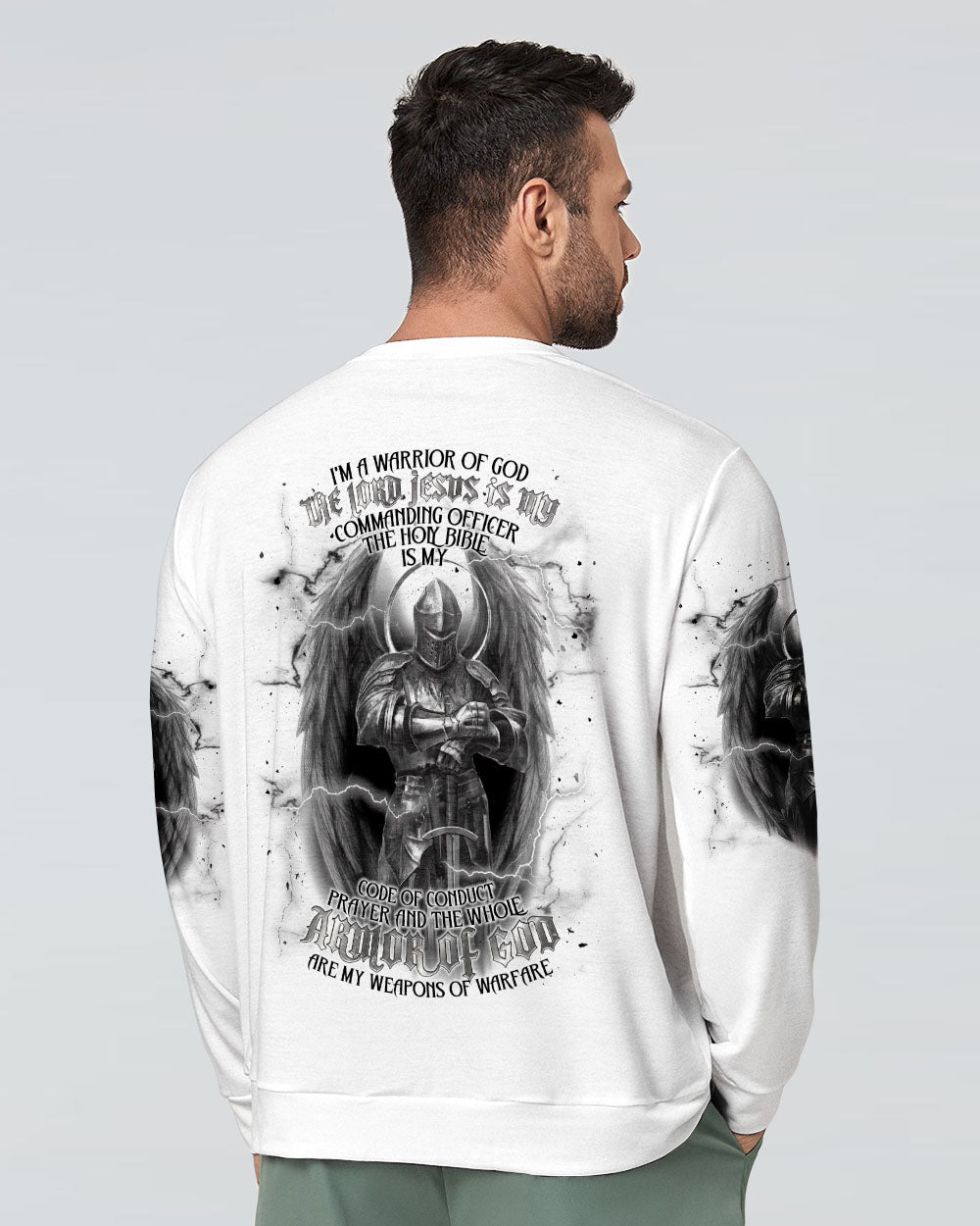 I'm A Warrior Of God Men's All Over Print Shirt - Tlnt1308242