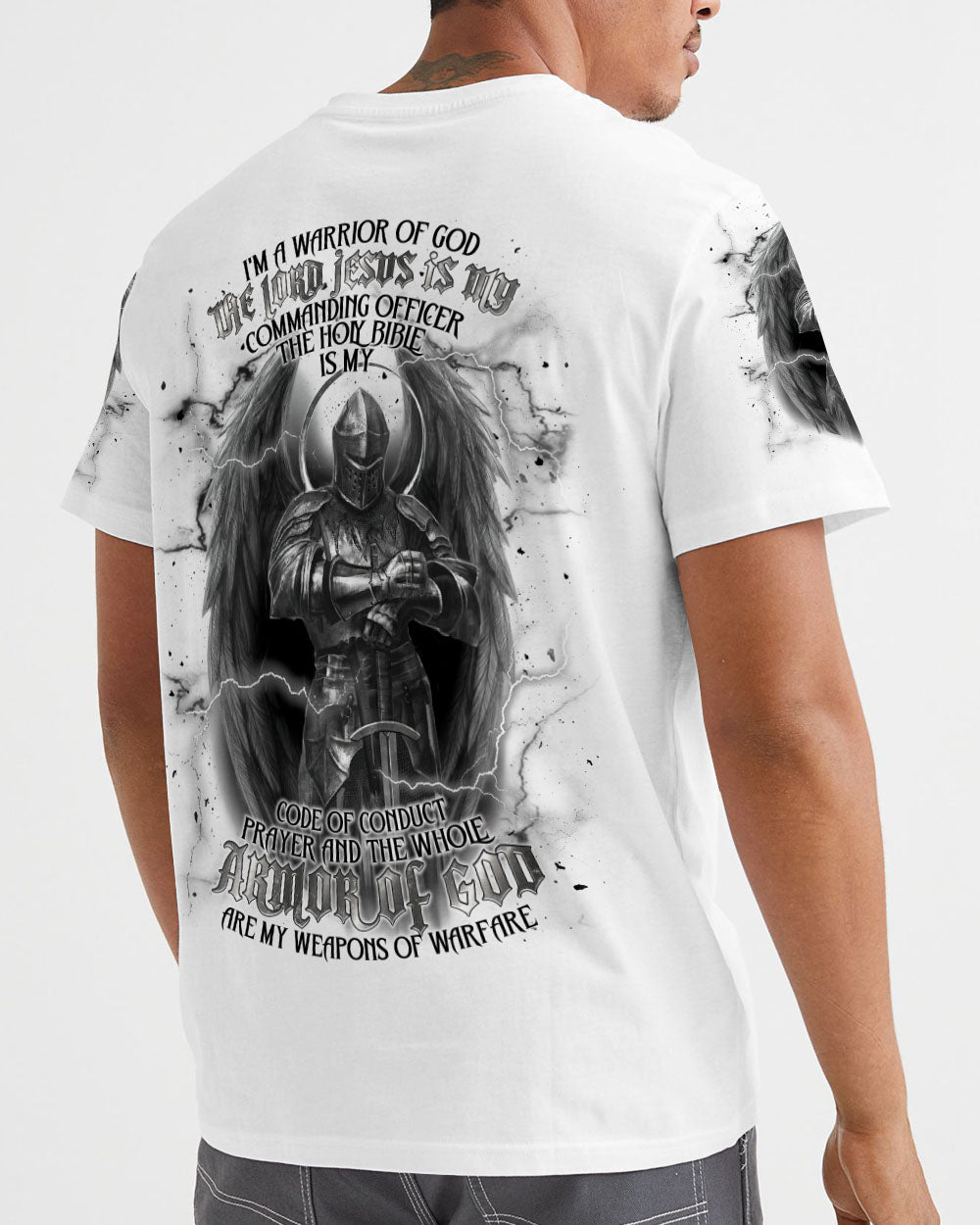 I'm A Warrior Of God Men's All Over Print Shirt - Tlnt1308242