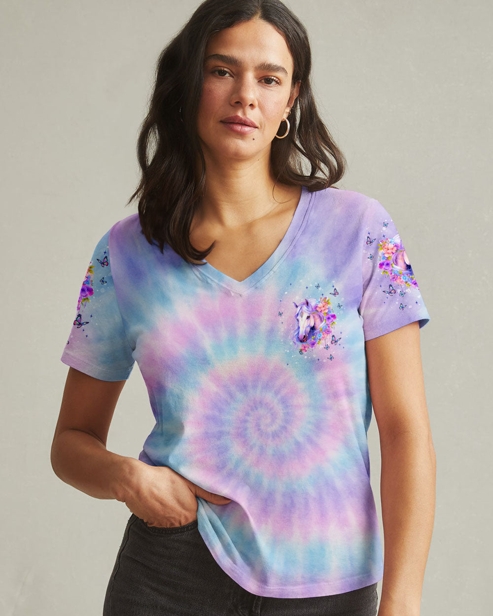God Says You Are Horses Women's All Over Print Shirt   - Tlnt1507251