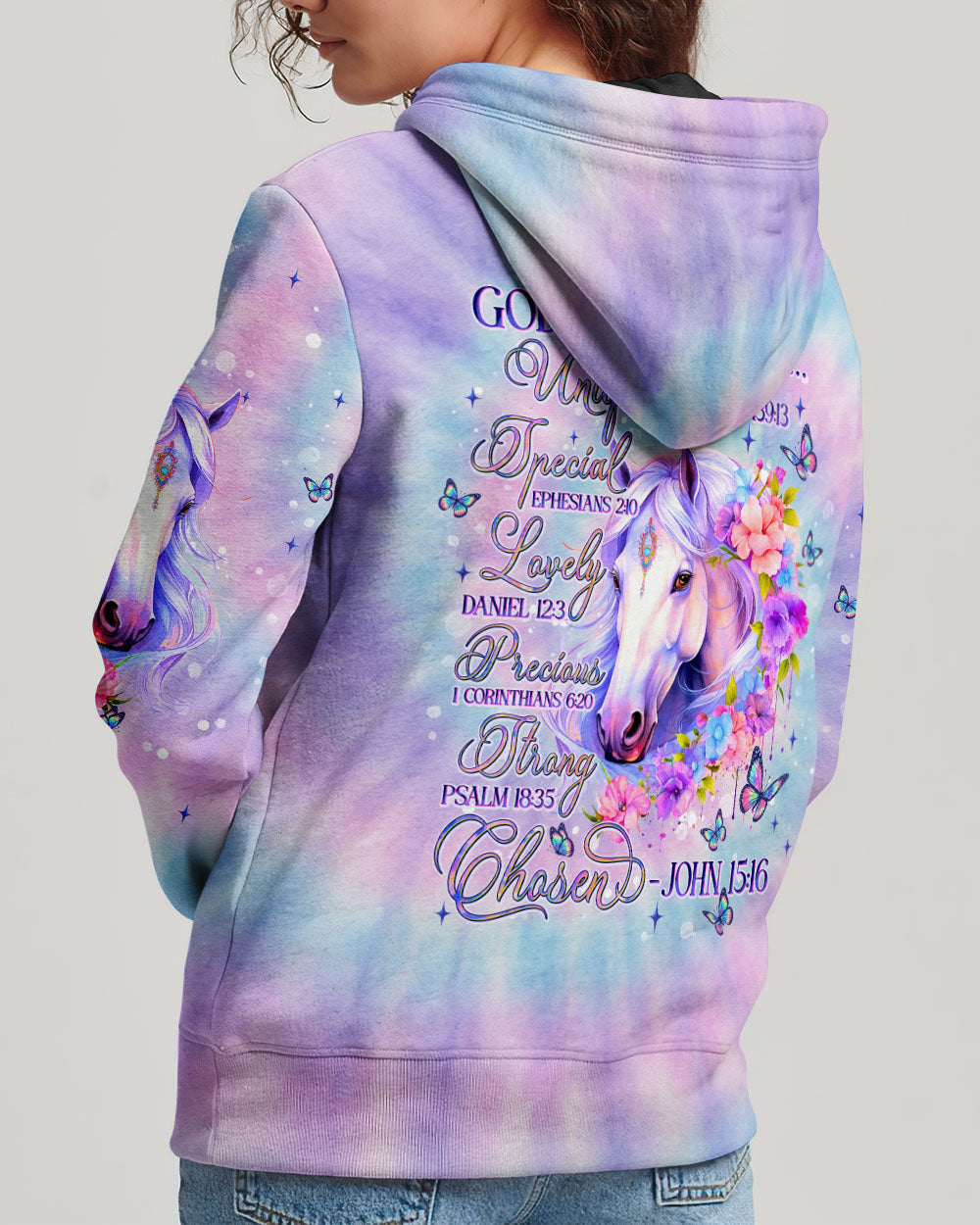 God Says You Are Horses Women's All Over Print Shirt   - Tlnt1507251
