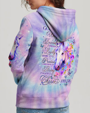 God Says You Are Horses Women's All Over Print Shirt   - Tlnt1507251
