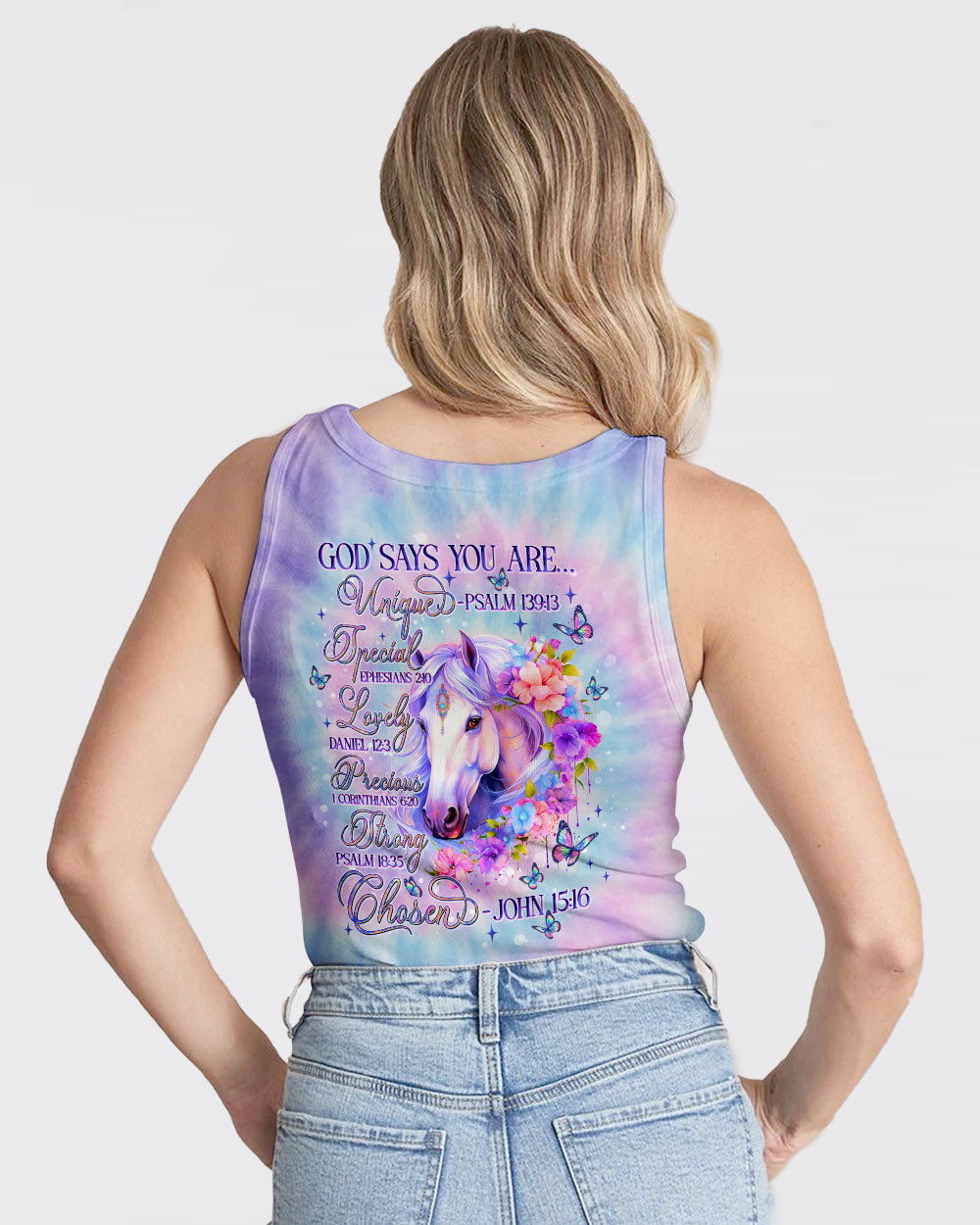 God Says You Are Horses Women's All Over Print Shirt   - Tlnt1507251