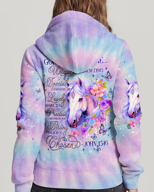 God Says You Are Horses Women's All Over Print Shirt   - Tlnt1507251