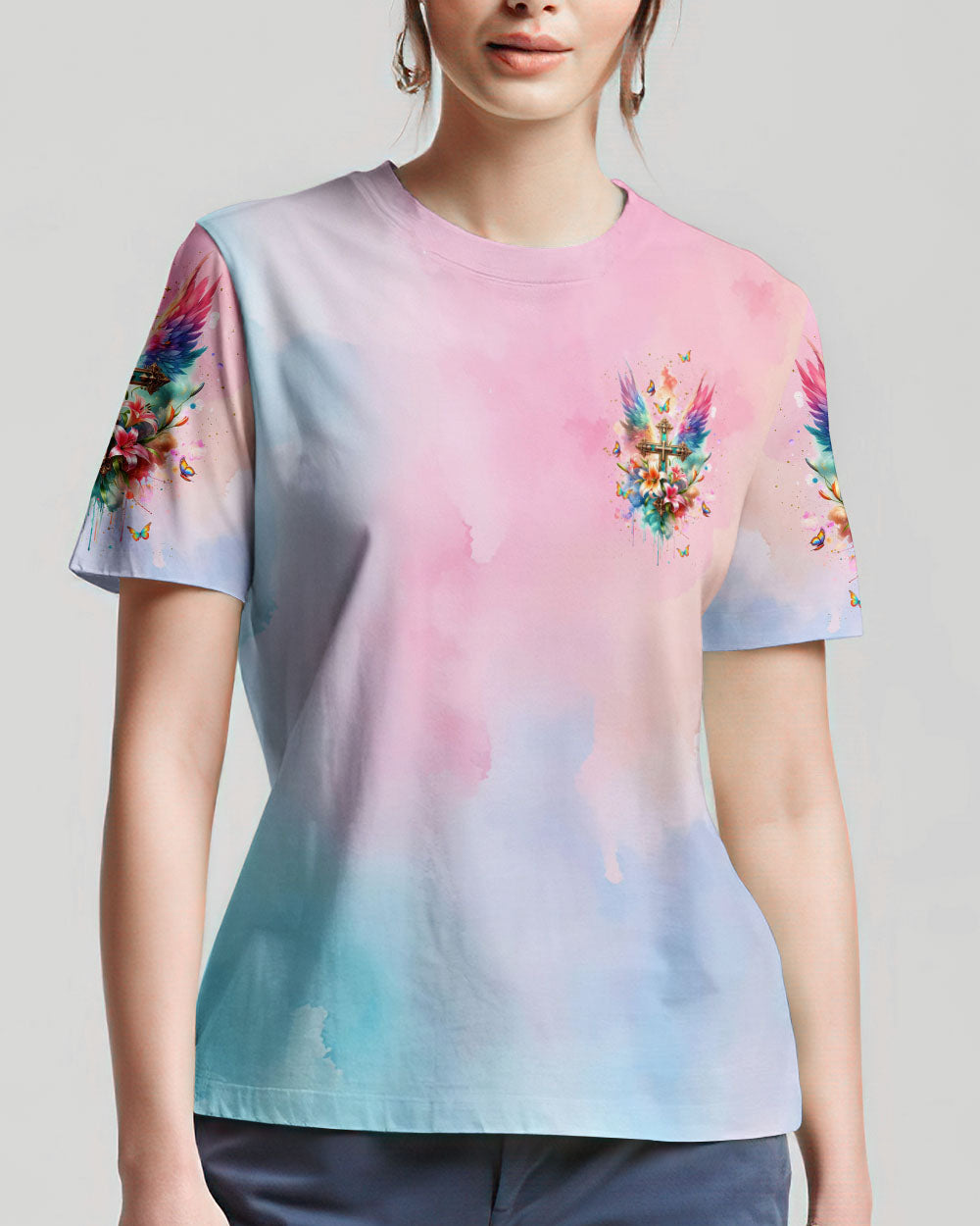 With God All Things Are Possible Women's All Over Print Shirt - Tlnt1511233