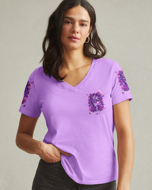A Child Of God A Woman Of Faith Lion Warrior Women's All Over Print Shirt  - Tlnt1601261