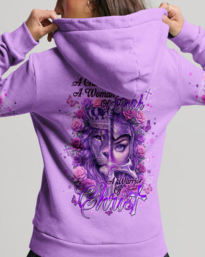 A Child Of God A Woman Of Faith Lion Warrior Women's All Over Print Shirt  - Tlnt1601261
