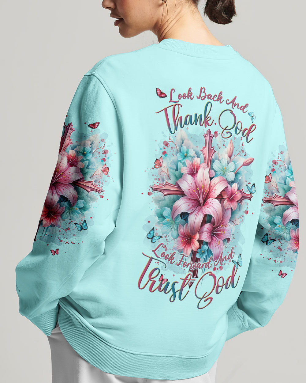 Look Back And Thank God Women's All Over Print Shirt - Tlnt1602242