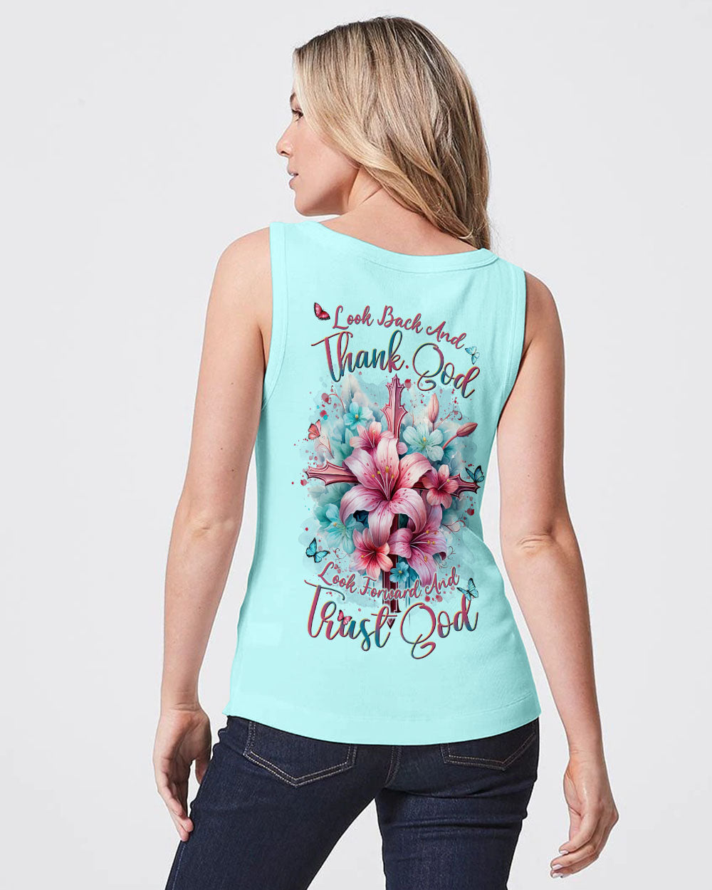 Look Back And Thank God Women's All Over Print Shirt - Tlnt1602242