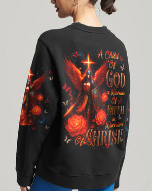 A Child Of God A Woman Of Faith Women's All Over Print Shirt  - Tlnt1607252