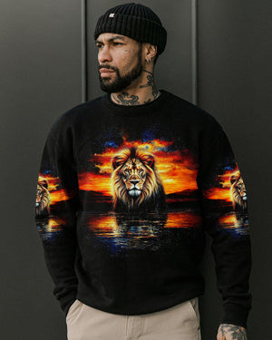 God's Grace Is Bigger Than My Sins Lion Men's All Over Print Shirt - Tlnt1609254