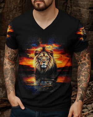 God's Grace Is Bigger Than My Sins Lion Men's All Over Print Shirt - Tlnt1609254
