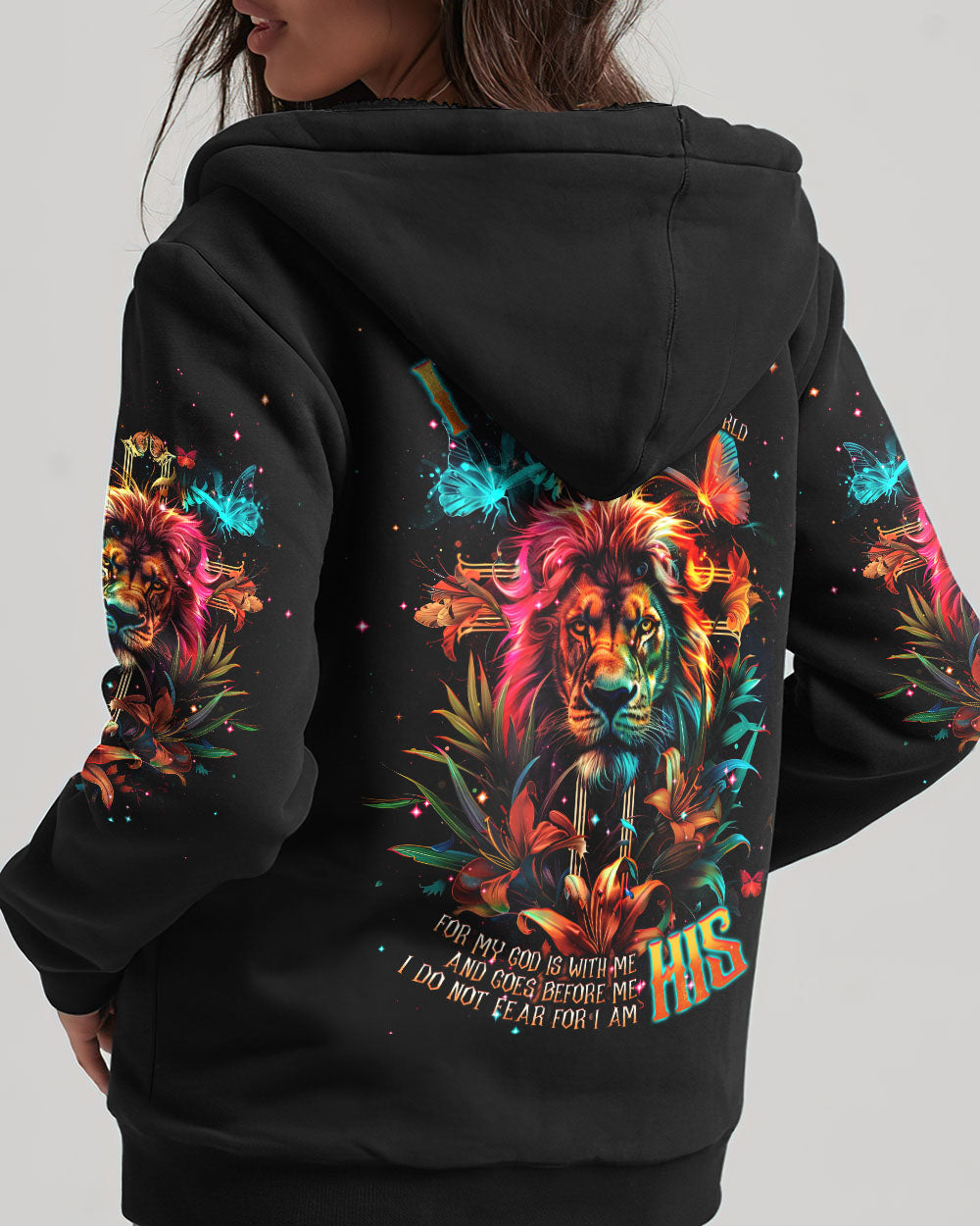 I Am The Daughter Of A King Lion Women's All Over Print Shirt - Tlnt1704241