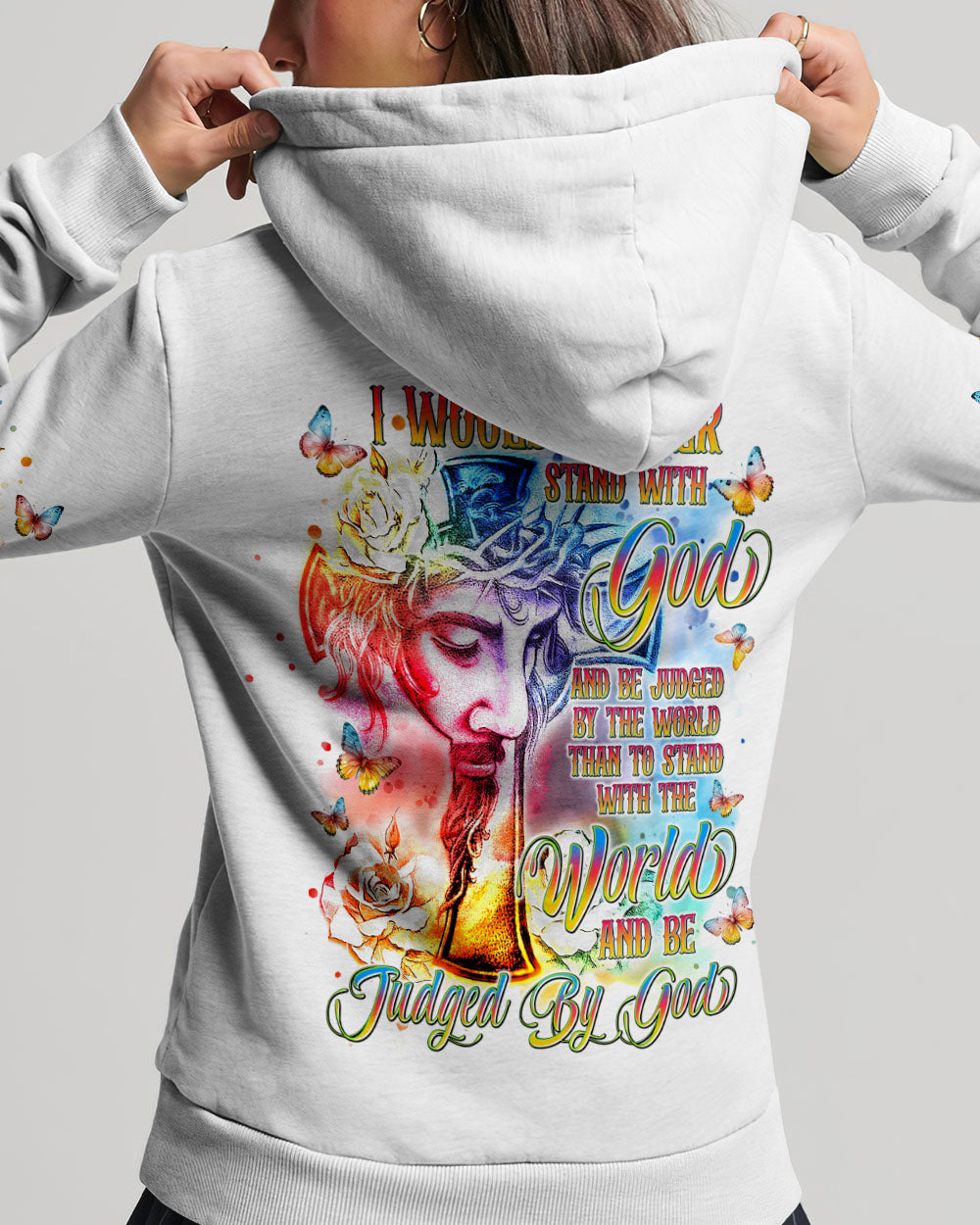 I Would Rather Stand With God Women's All Over Print Shirt - Tlnt1709243