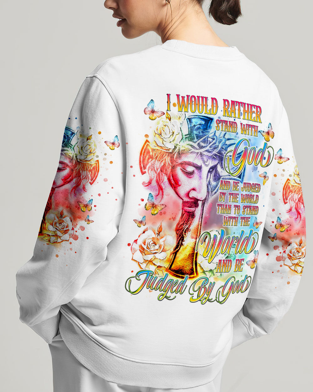 I Would Rather Stand With God Women's All Over Print Shirt - Tlnt1709243
