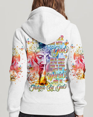I Would Rather Stand With God Women's All Over Print Shirt - Tlnt1709243